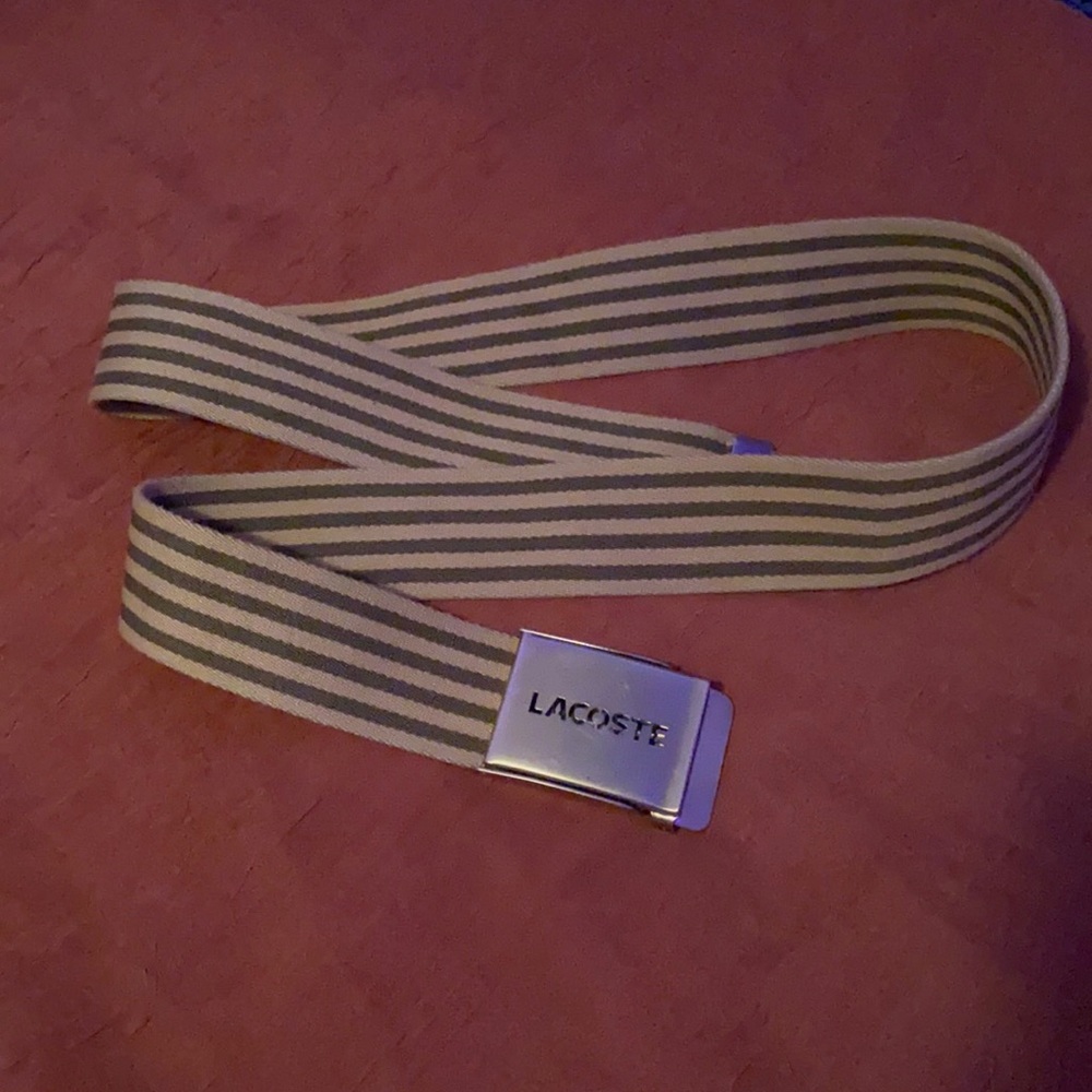 lacoste belt